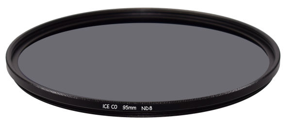 ICE 82mm ND8 Filter Neutral Density ND 8 82 3 Stop Optical Glass 