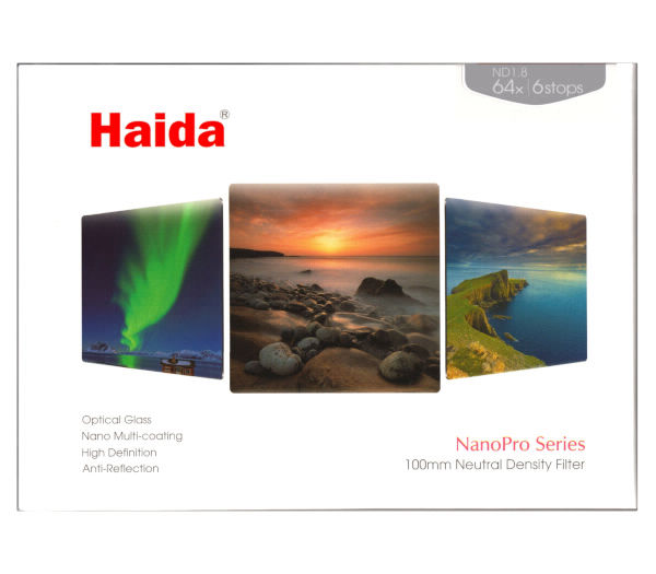 Haida 62mm NanoPro MC ND4000 Filter Neutral Density ND 12 Stop ND3.6 HD3296-62 