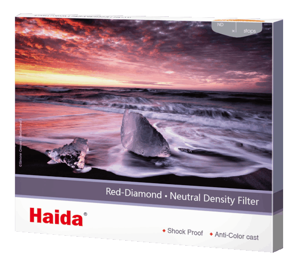 Haida NANOPRO MC Optical GND Hard cronologia filtro ND 0.6 170 mm X 150 mm 4x 